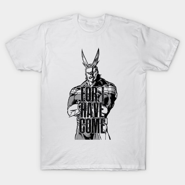 THE HERO HAS COME T-Shirt by Potaaties